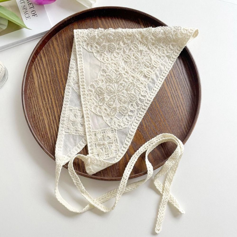 新しいファッション フレンチパストラルスタイル 三角形ヘッド - Headband Summer Knit のレビューと価格